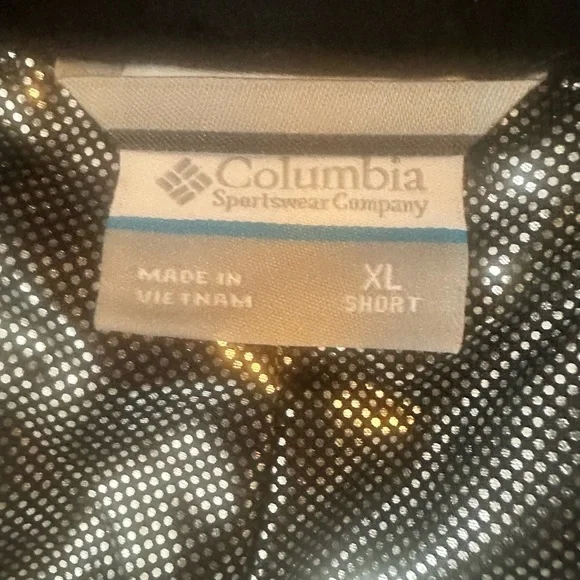 Snow Pants Men’s XL SHORT 28” - Columbia - NEW with tags - Picture 5 of 7